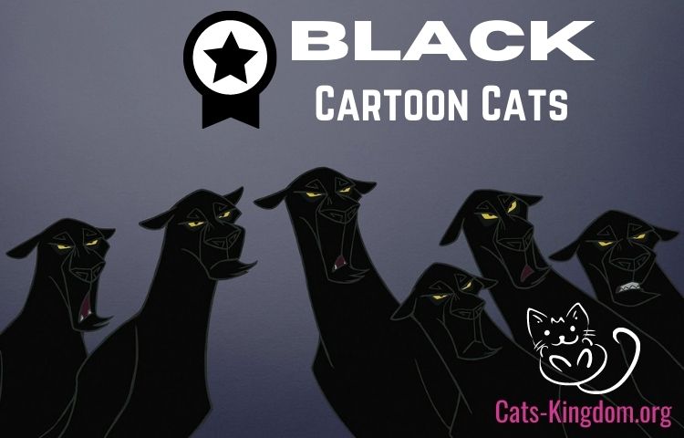 best black cartoon cats